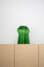 Ihop glass vase (green)